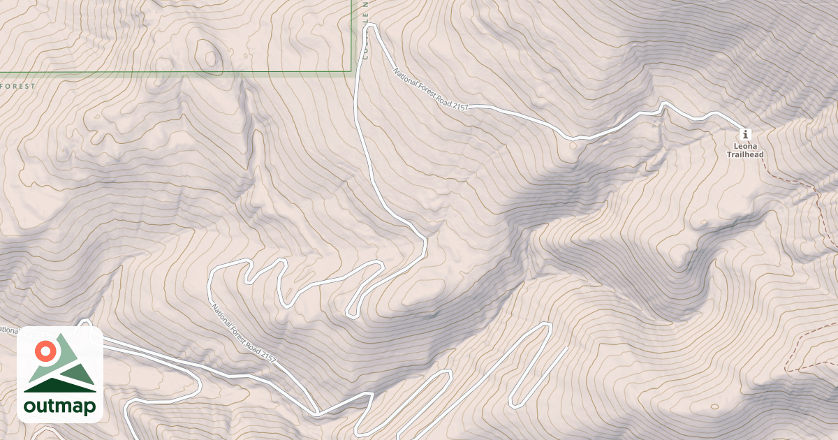 Map of SOUTH FORK ST PETERS CREEK