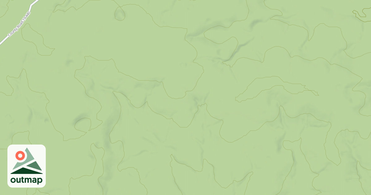 Map of FLAT RIDGE