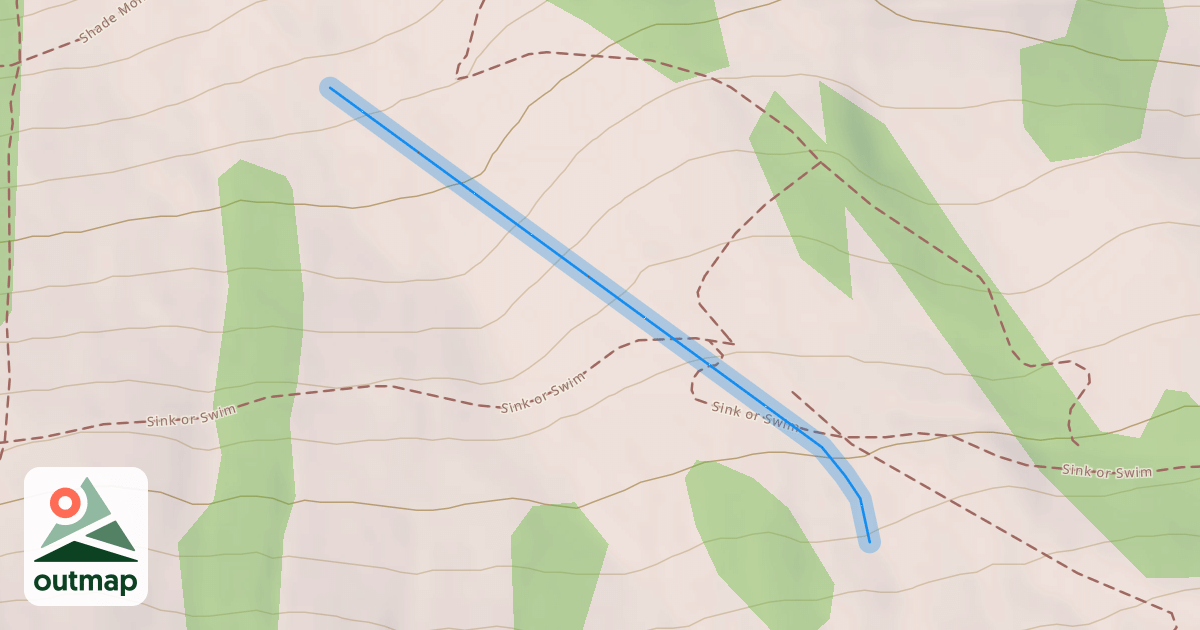 Map of Old Man's Flats
