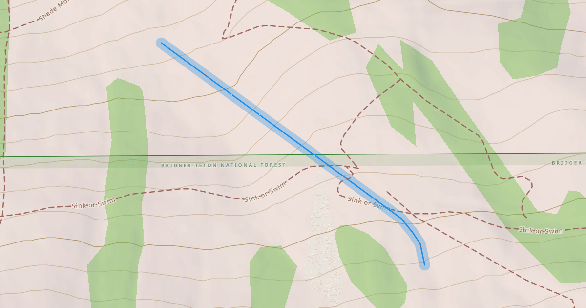 Map preview of Old Man's Flats