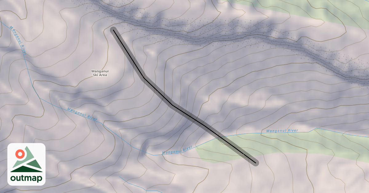 Map of The Big Schuss