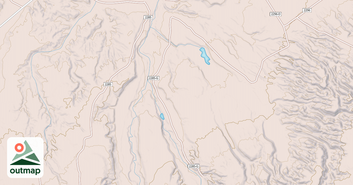 Map of USFS Motor Vehicle Use Map Trails 24523