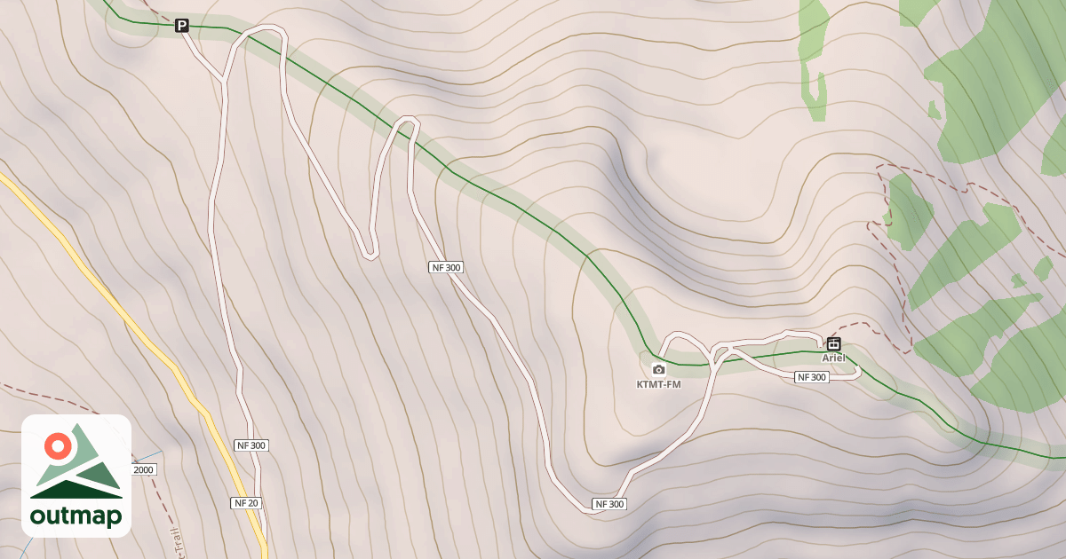 Map of SISKIYOU DIVIDE