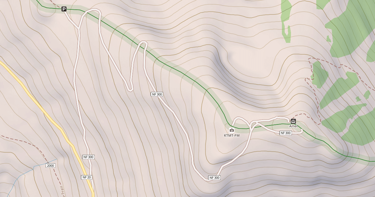 Map preview of SISKIYOU DIVIDE