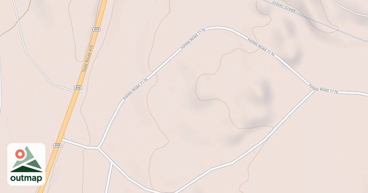 Map of SILVER CREEK HWY 410 ACCESS