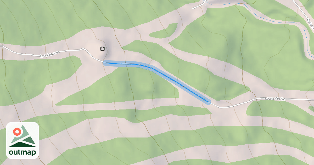 Map of Jennifer's Run