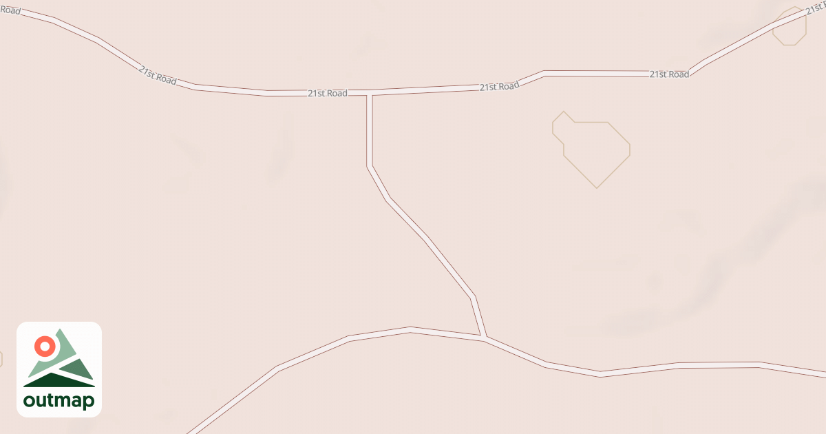 Map of BURN SPUR BD