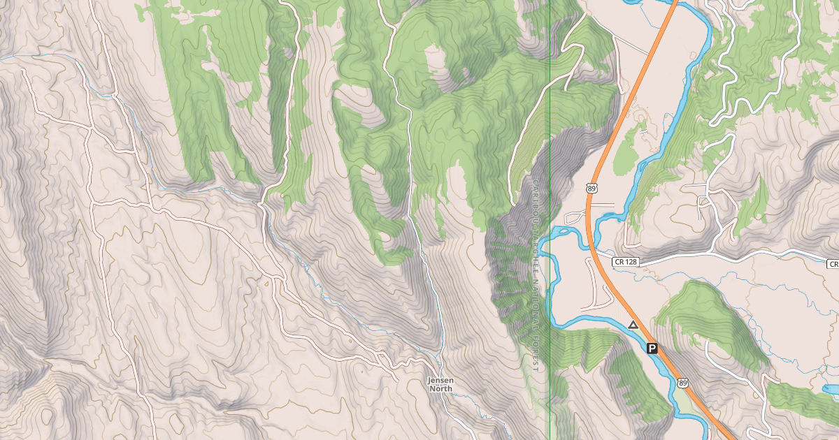 Map preview of JENSEN NORTH