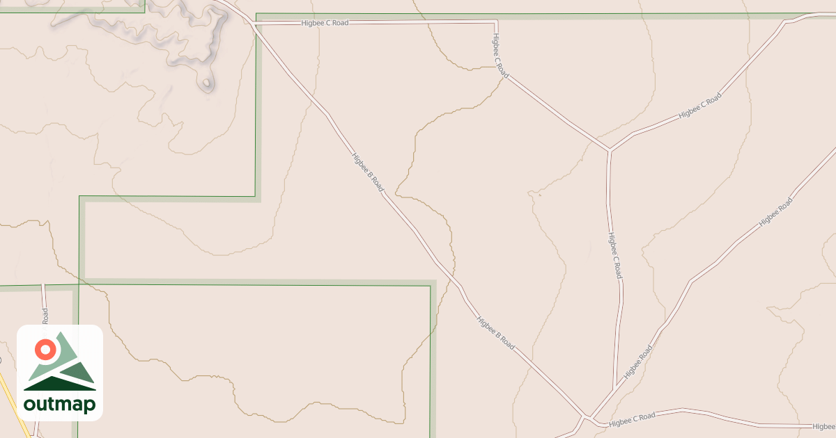 Map of HIGBEE B