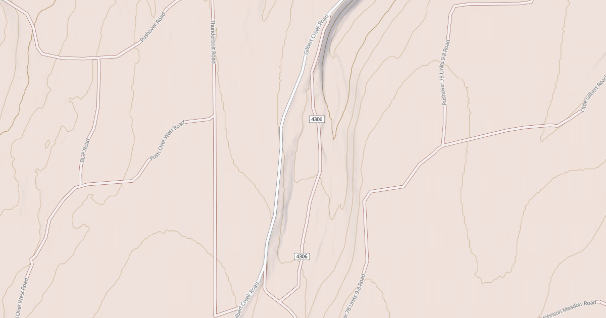 Map preview of Gilbert Creek Atv Trail