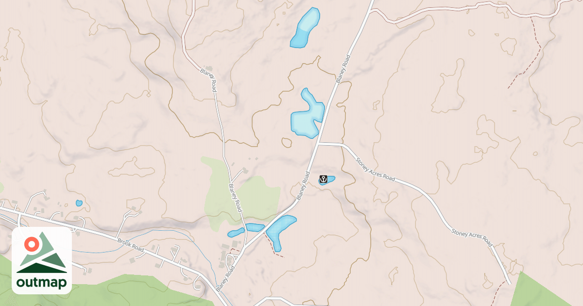 Map of Blaney Rd
