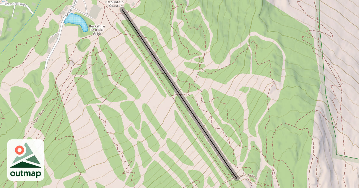 Map of Flying Cloud