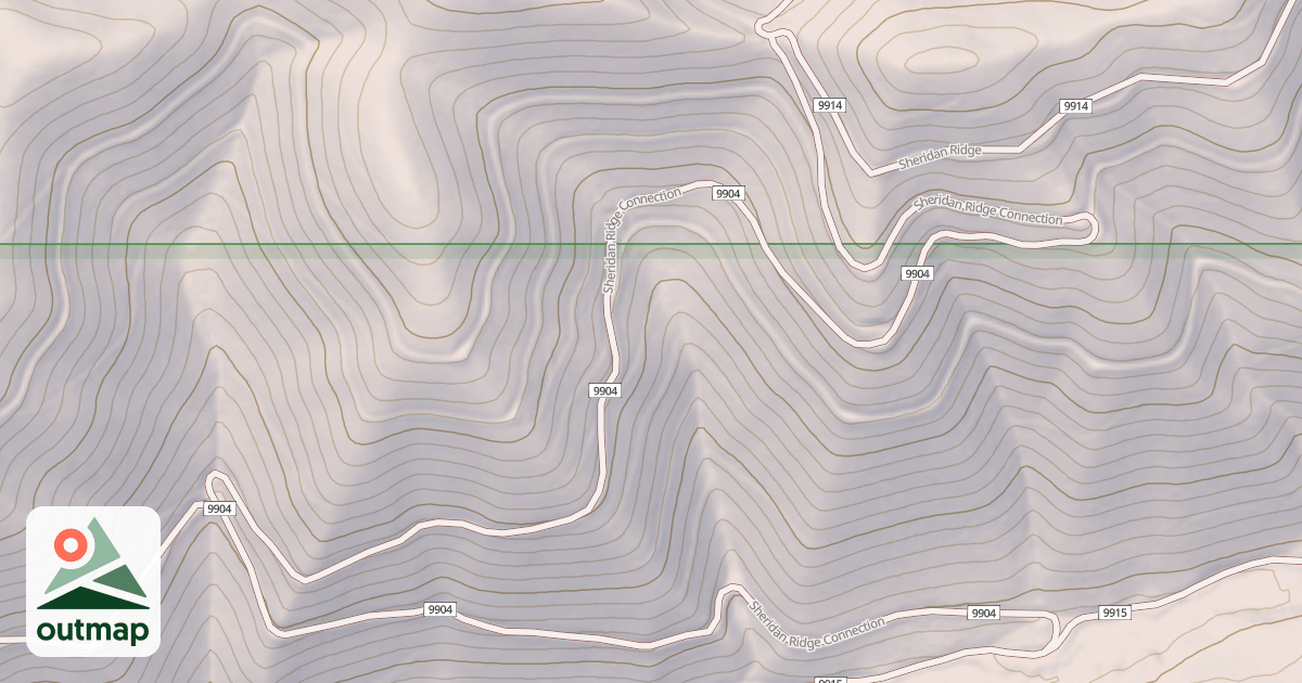 Map of SHERIDAN RIDGE CONNECTION