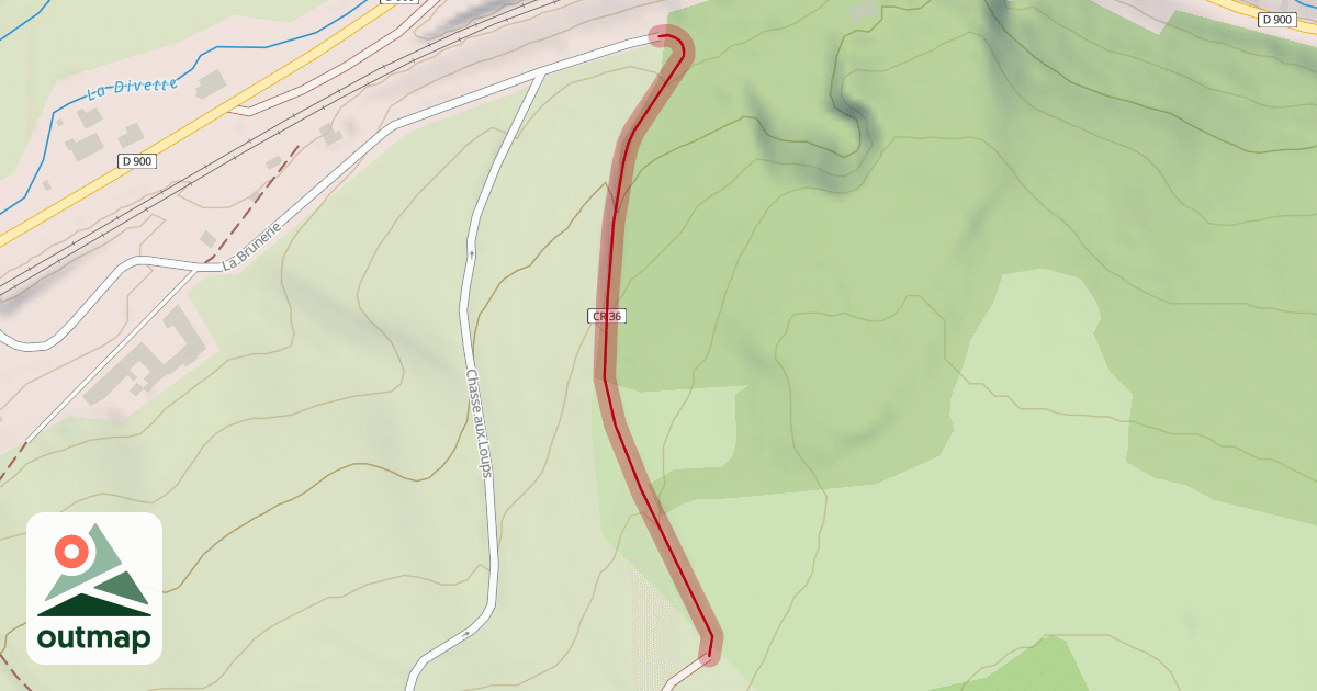 Map of Chasse des Châtaigniers