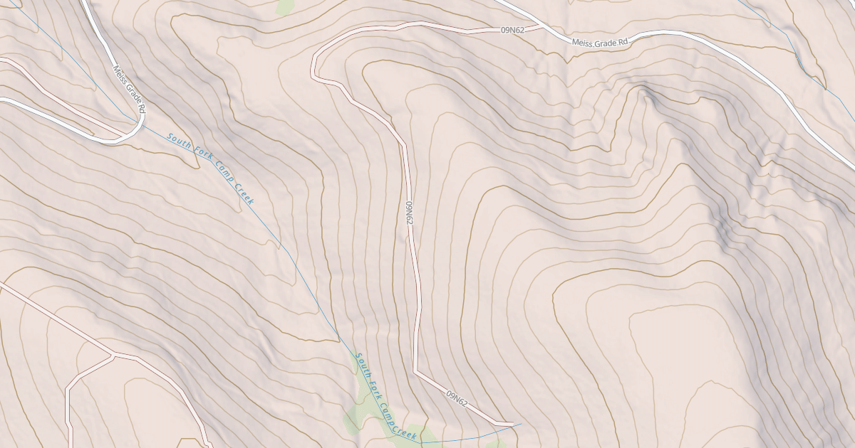 Map preview of CRAIG SPUR