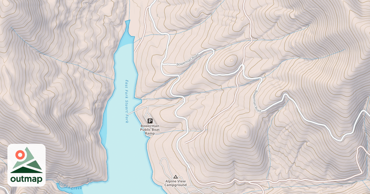 Map of ALPINE VIEW