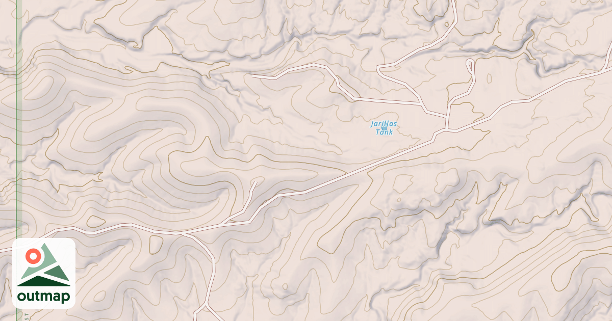 Map of PALOMAS MESA
