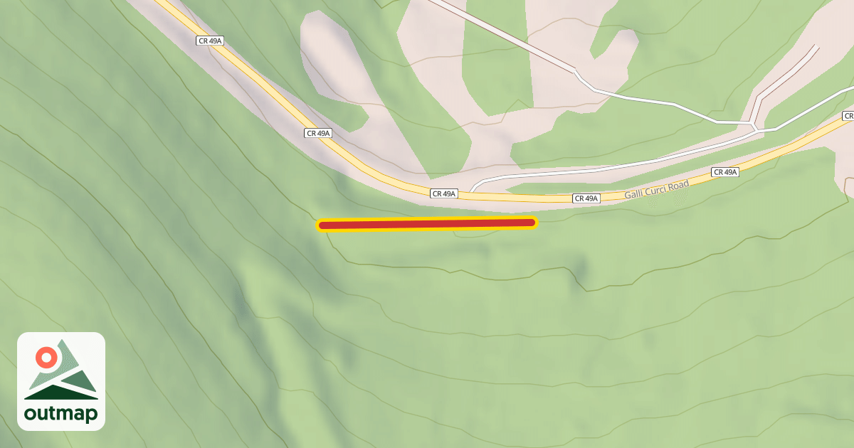 Map of Rope Tow 17