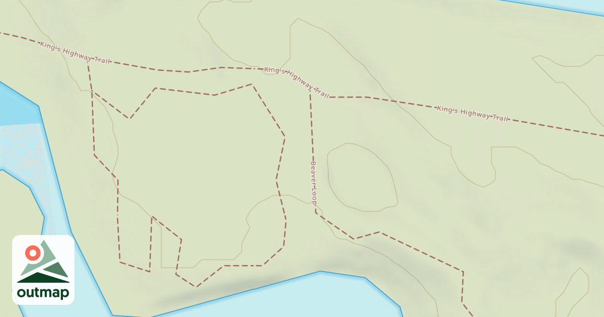 Map of USGS National Digital Trails e158fe15-e50b-430d-8250-fbc45e046bf8 in Bottineau