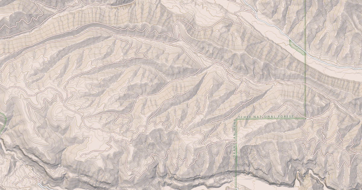 Map preview of DRY RIDGE