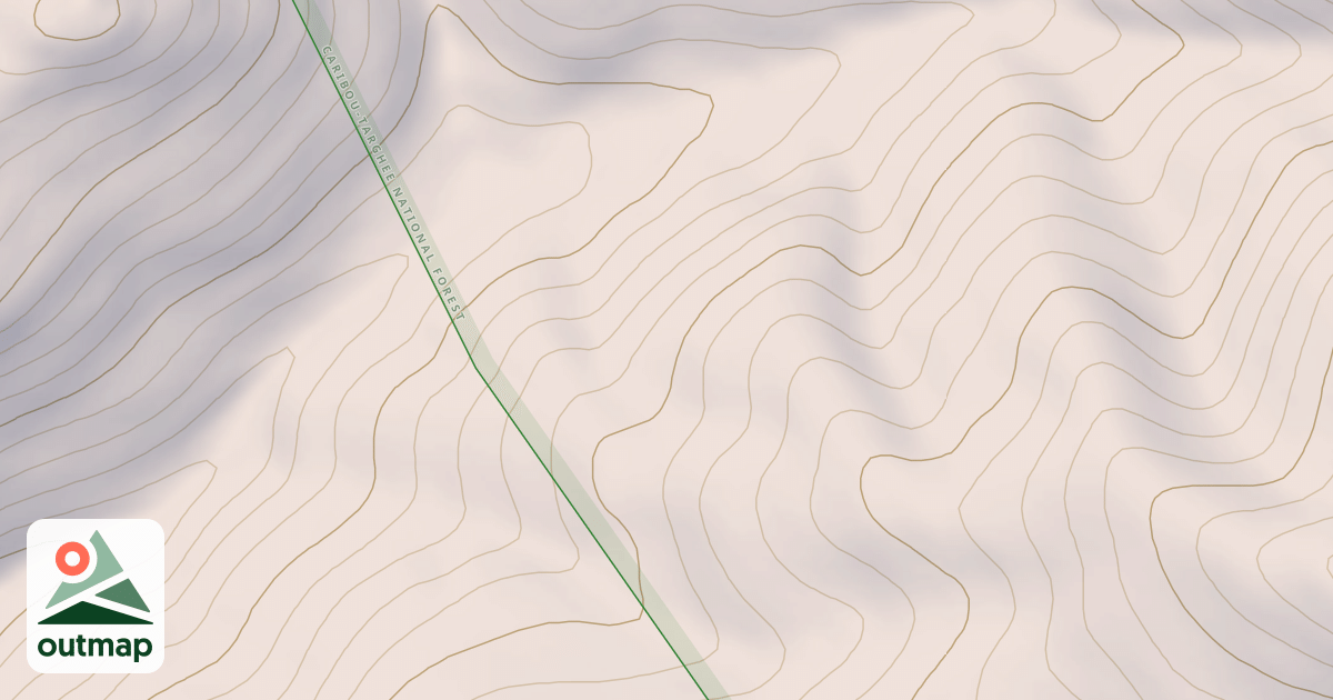 Map of SOUTH SULPHUR