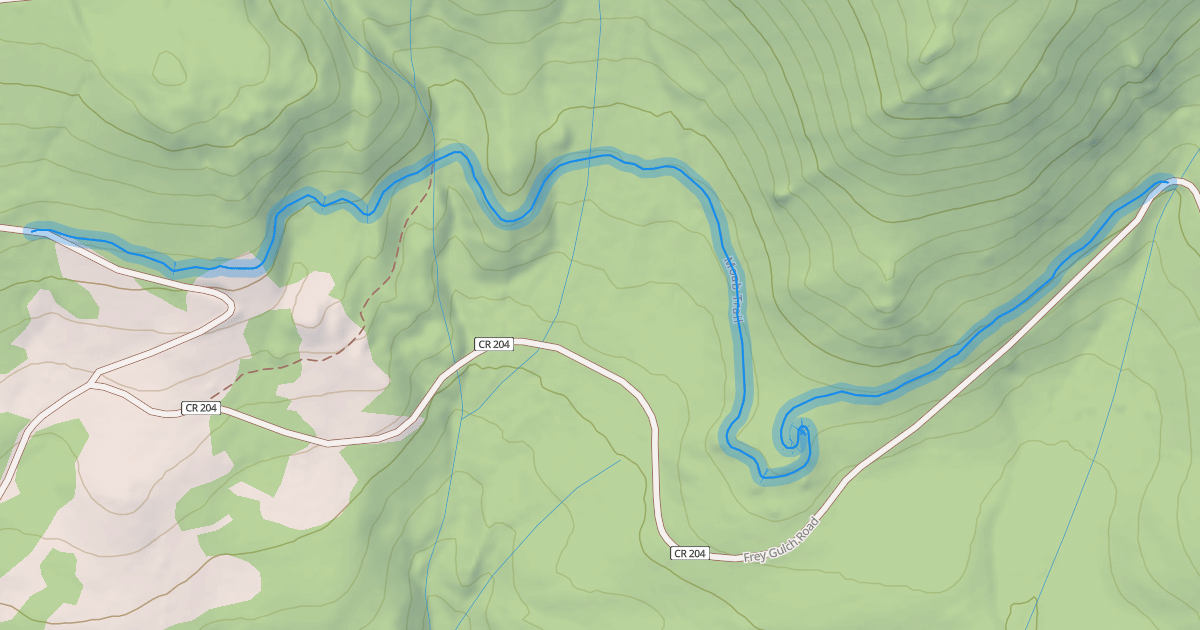 Map preview of Moab Trail