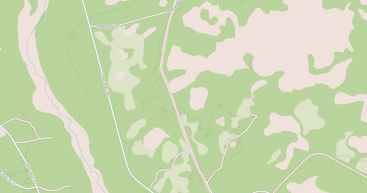 Map preview of USFS Motor Vehicle Use Map Roads {EC0F1A91-DC07-4618-99A8-4B957C3EBF3A}