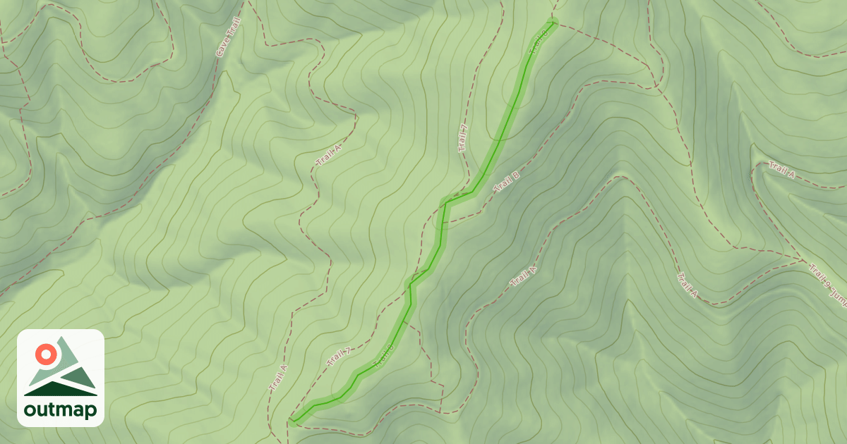 Map of Trail 8