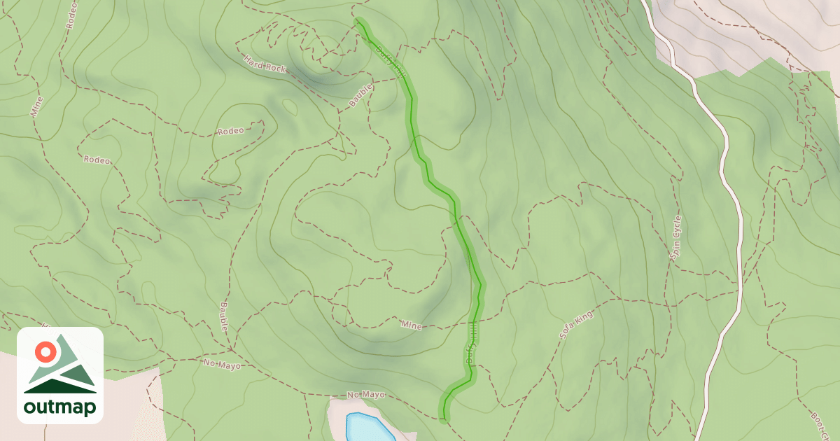 Map of Duffy Hill