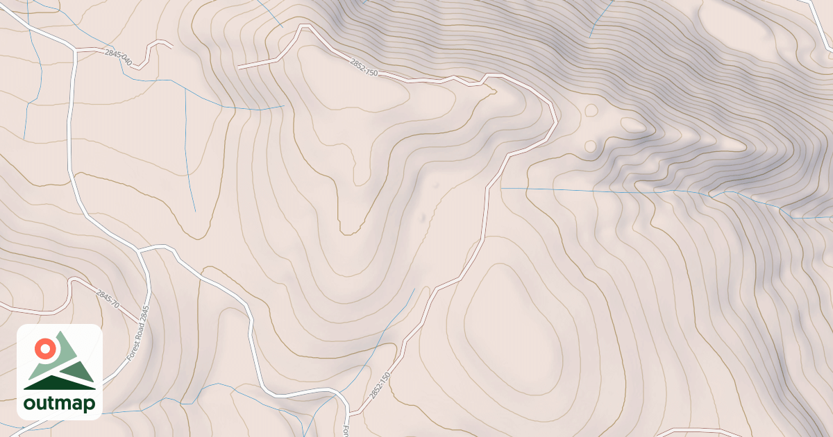 Map of USFS Motor Vehicle Use Map Roads {9D8E133B-A71E-49AA-BD7F-BF5E0B15A75C}