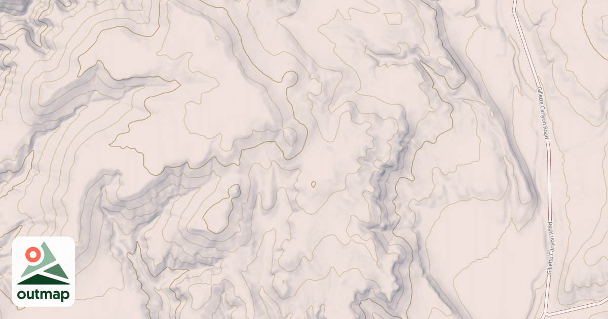 Map of HIDDEN FLATS