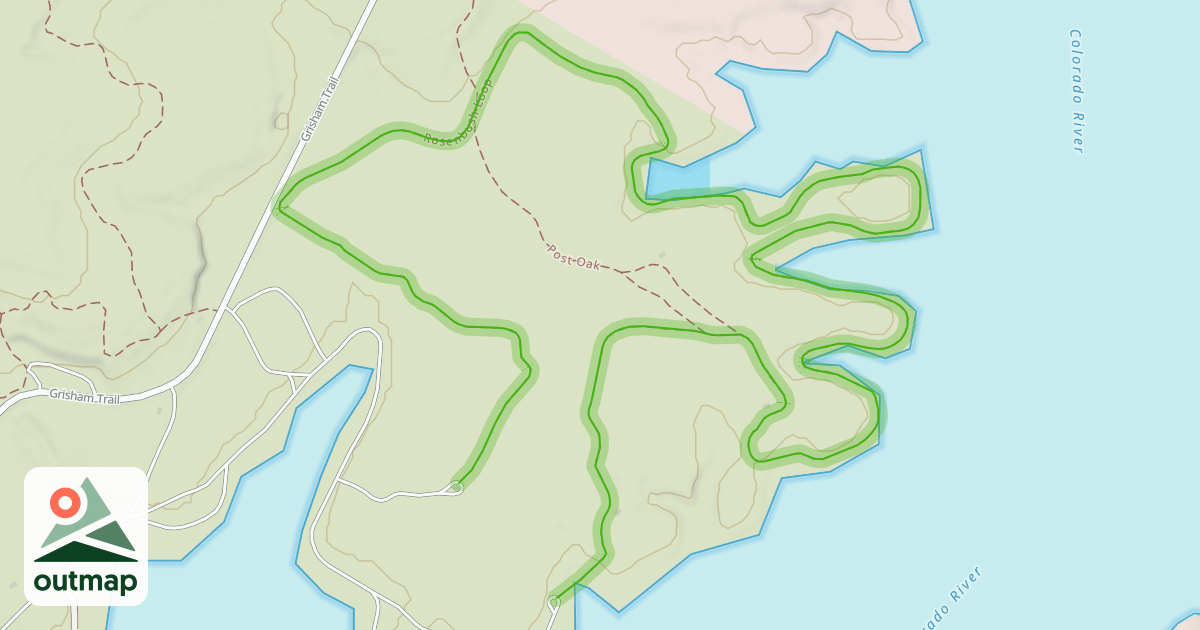 Map of Rosenbush Loop