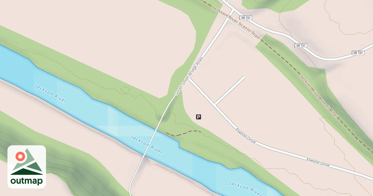 Map of N. SMITH BRIDGE/721