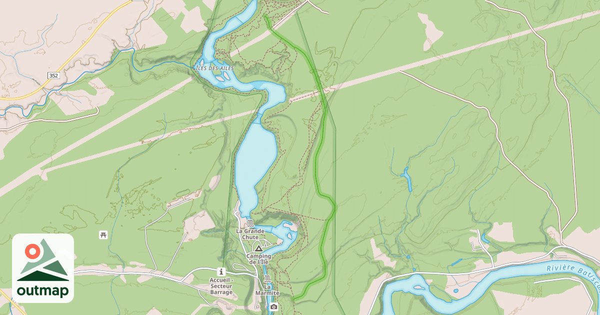 Map of 1 Le Portage
