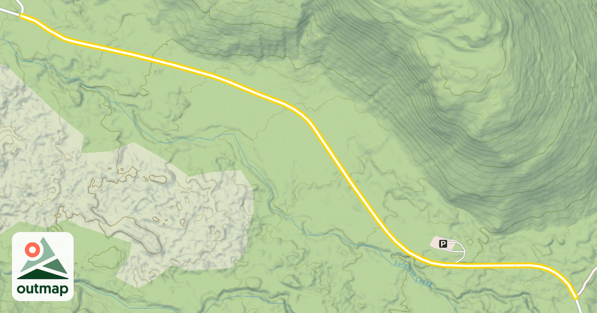 Map of Forest Road 12