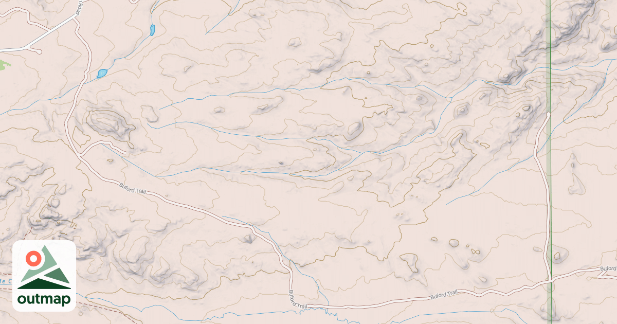 Map of BUFORD TRAIL