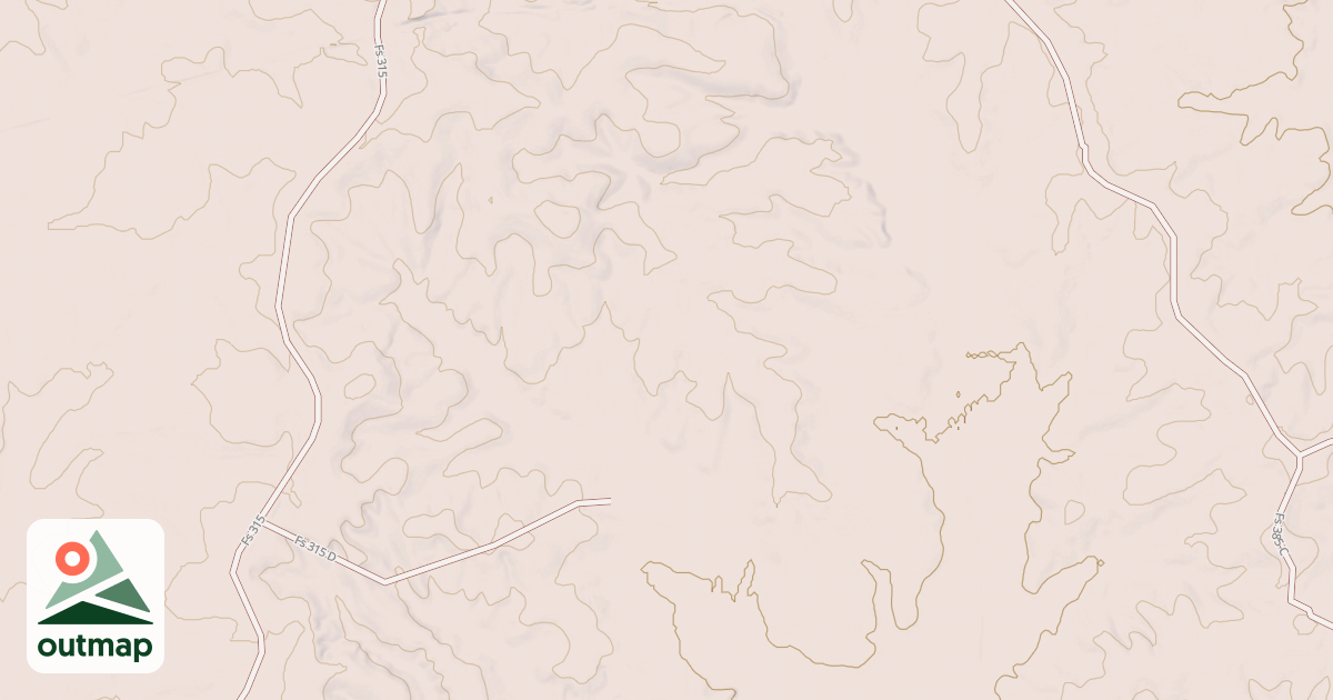 Map of USFS National Forest System Roads {B9CB2770-849F-45A2-959B-8915956C71D9}
