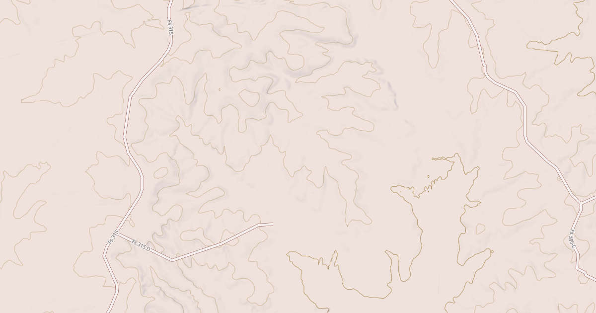 Map preview of USFS National Forest System Roads {B9CB2770-849F-45A2-959B-8915956C71D9}