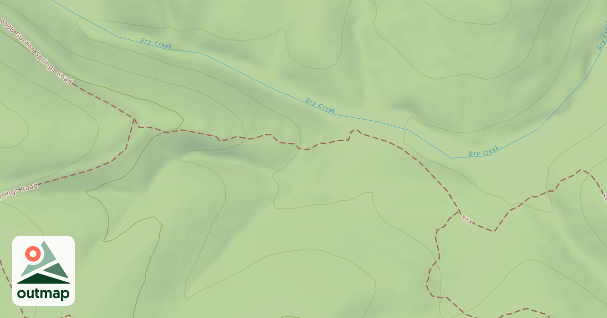 Map of USFS Motor Vehicle Use Map Trails 16061