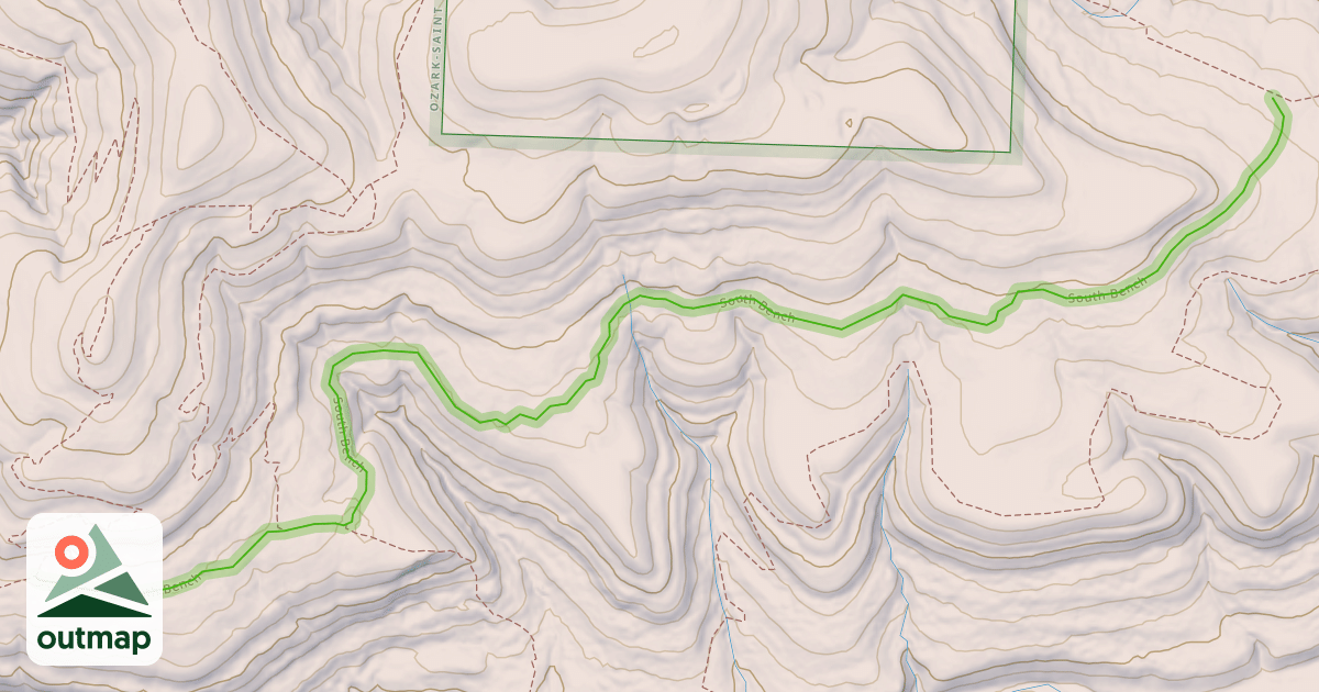 Map of South Bench