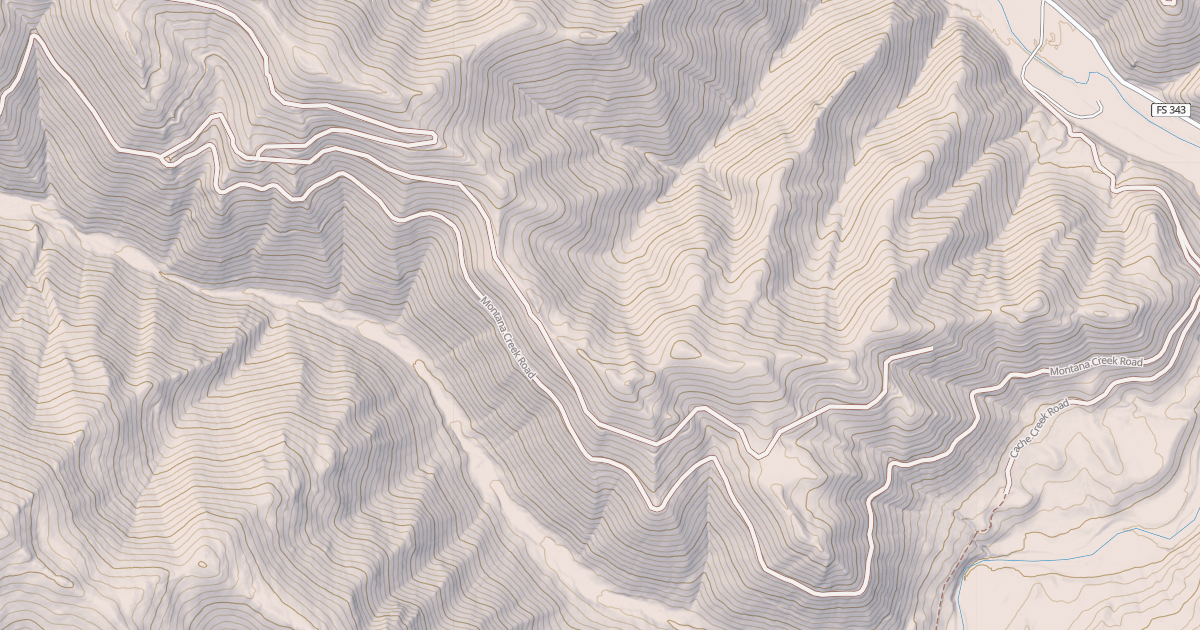 Map preview of MONTANA CREEK