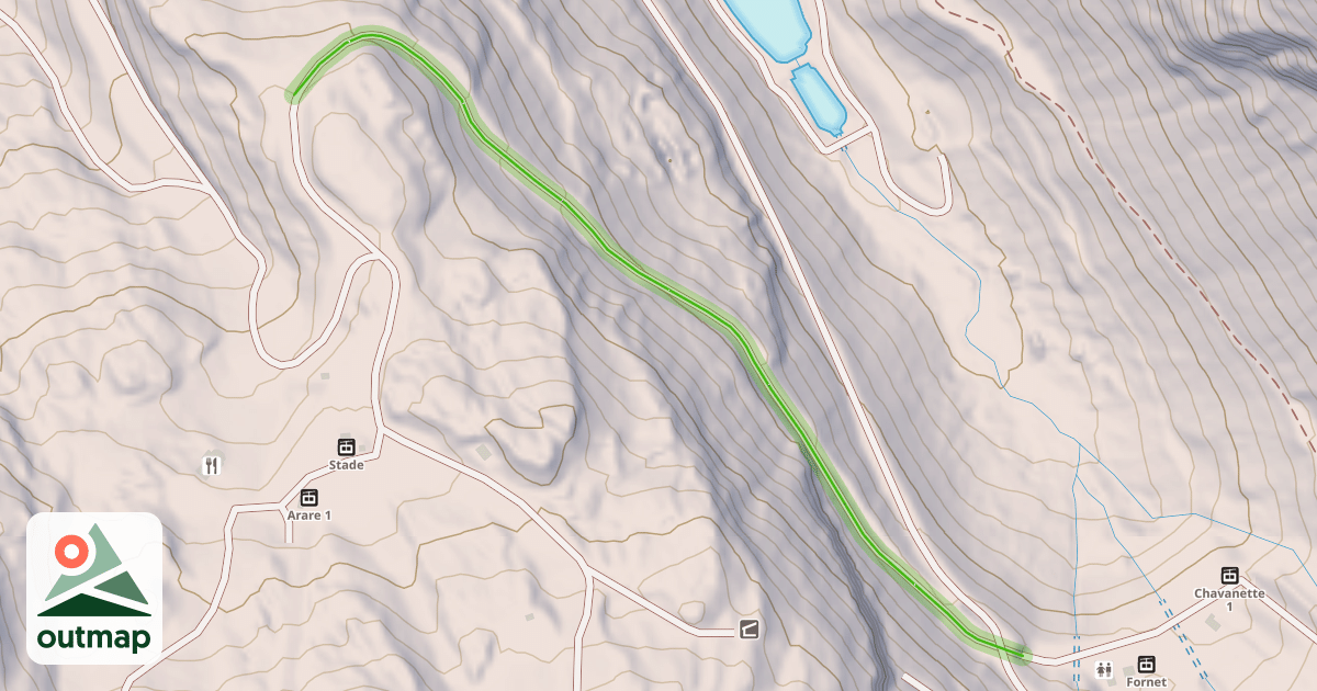 Map of Aller Chavanette