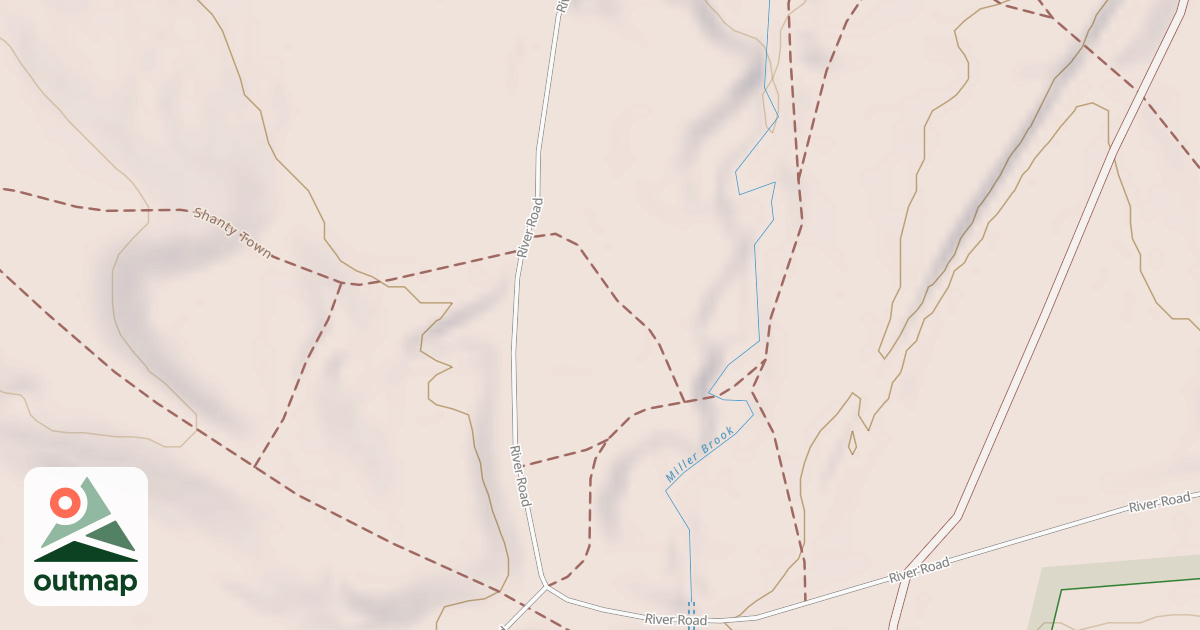 Map of White Trail