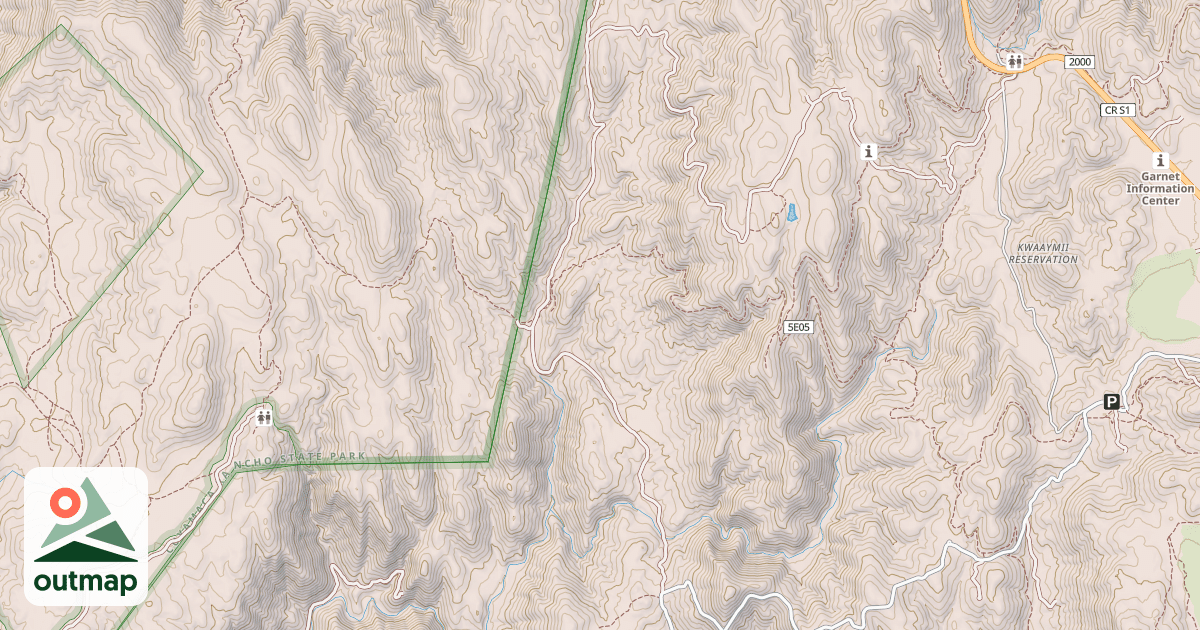Map of DEER PARK