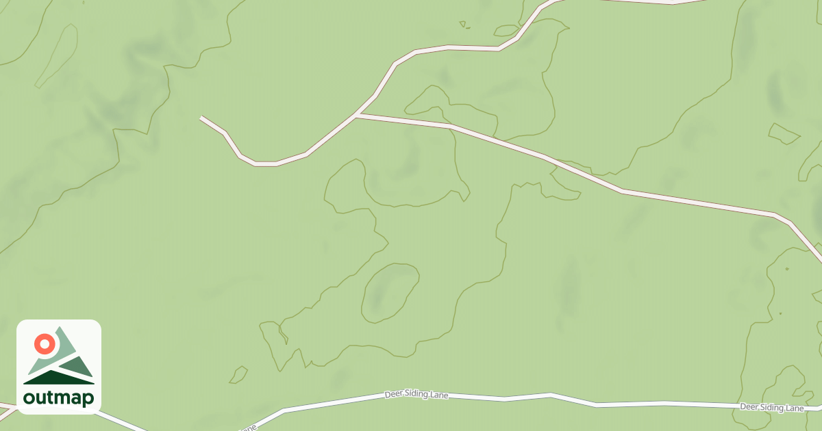 Map of BLUE SPRUCE SPUR B