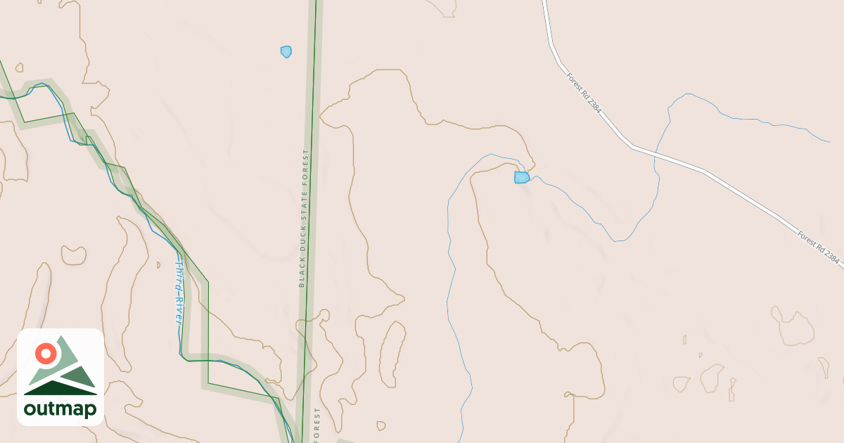 Map of BIG PINE ROAD