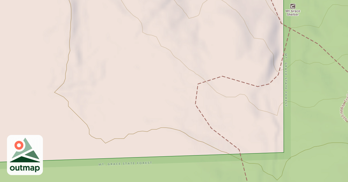 Map of Round the Mountain Trail