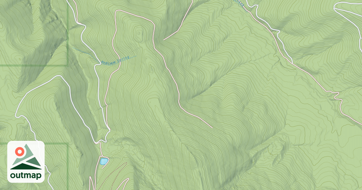 Map of CORONA MCGINNIS