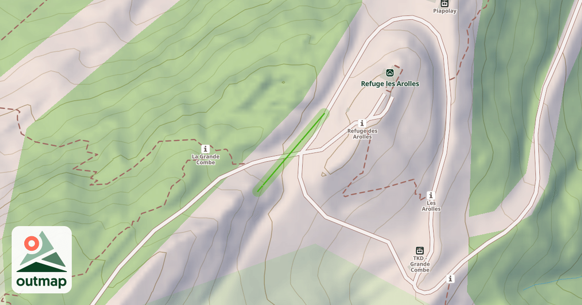 Map of Grande Combe