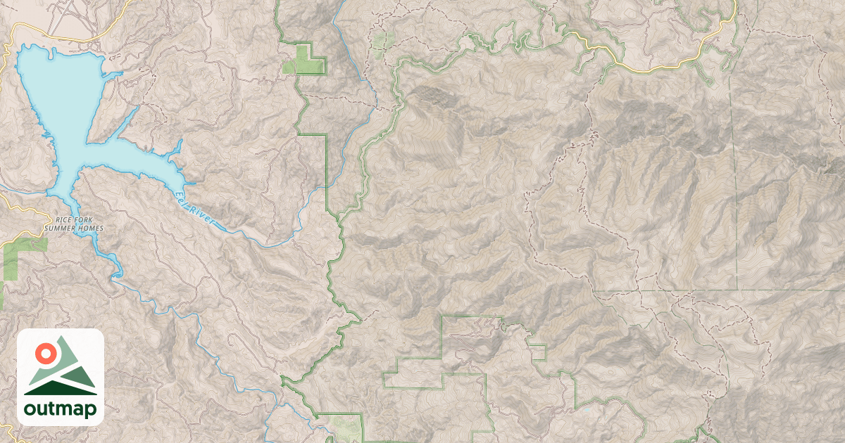 Map of GROUSE SPRINGS-BEAR CREEK